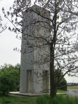 Raketenstation Hombroich : Turm, Skulptur von Erwin Heerich